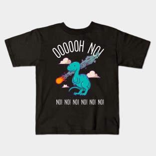 oh no - dinosaur Kids T-Shirt